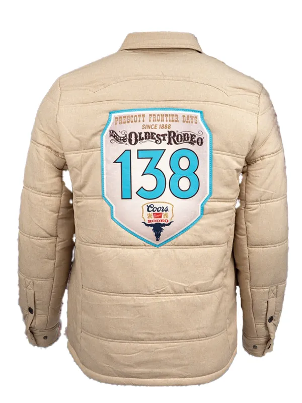 World’s Oldest Rodeo Cream Puffer Jacket