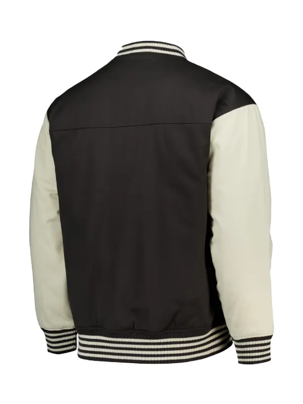 World Wrestling Entertainment 2025 Cody Rhodes Unisex Black and White Elements Varsity Jacket