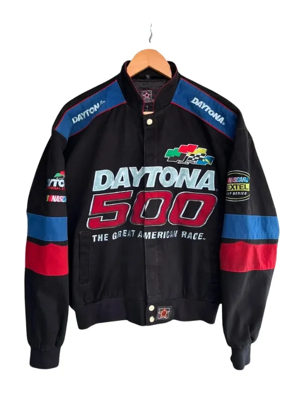 Daytona 500 47th Annual Unisex Black Cotton Jacket