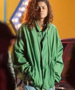 Euphoria S03 Zendaya Green Jacket