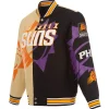 Madison Nelson Phoenix Suns Split All Over Varsity Jacket