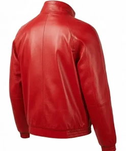 Marty Supreme 2025 Timothee Chalamet Unisex Red Leather Jacket