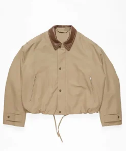 Pierre Niney Popcorn Interview Cotton Twill Jacket