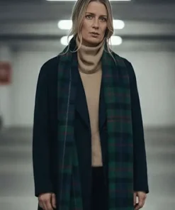 Sleepwalker Beverly D'Angelo Blue Trench Coat
