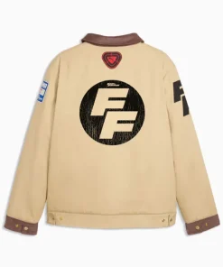 2026 Fast & Furious Unstoppable Khaki Cotton Workwear Jacket For Men and Women