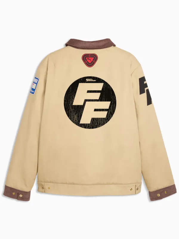 2026 Fast & Furious Unstoppable Khaki Cotton Workwear Jacket For Men and Women