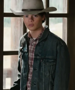 Brecken-Merrill-Marshals-2026-TV-Series-Tate-Dutton-Denim-Jacket