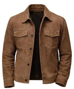 Chicago Fire Dr. John Frost Brown Suede Jacket