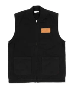 FWSSR Black Canvas Work Vest