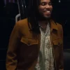 K-Pops Anderson .Paak Suede Leather Jacket