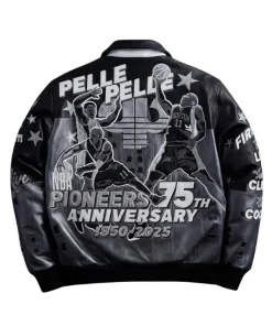 NBA All-Star Game Los Angeles 2026 Pioneers Of The Game Limited-Edition Black Leather Jacket