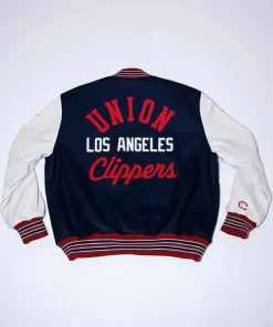 NBA All-Star Weekend 2026 Love Letter to Los Angeles Settlemiers Unisex Blue Wool Varsity Jacket