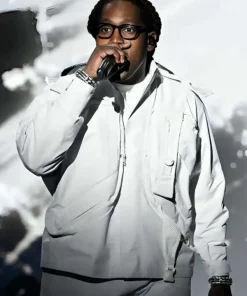 The Tonight Show S13 Don Toliver White Jacket