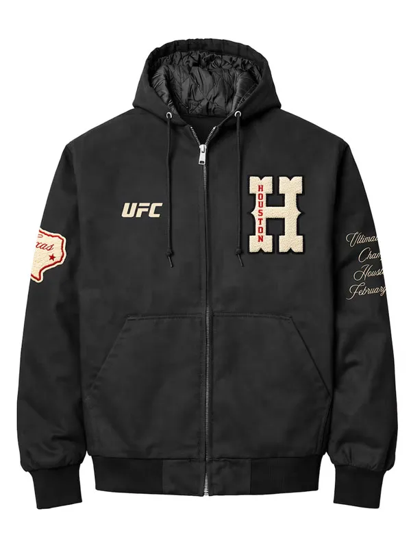 UFC Houston Texas Workwear Hooded Jacket