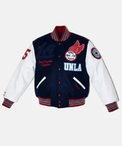 Union x LA Clippers Settlemiers Letterman Varsity Jacket