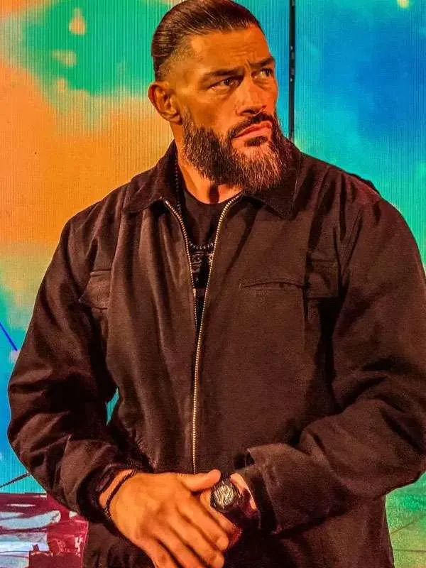 WWE RAW Roman Reigns Black Jacket