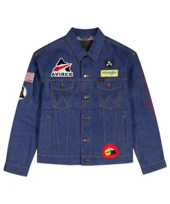 Avirex X Wrangler Cowboy Blue Denim Jacket