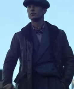 Duke Peaky Blinders The Immortal Man 2026 Movie Barry Keoghan Brown Leather Jacket