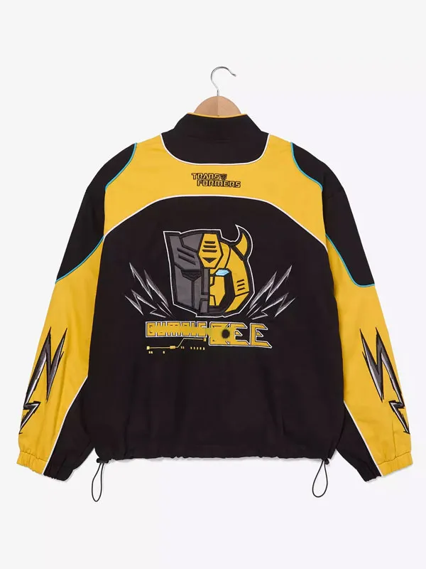 Transformers Bumblebee Autobot Scout B-127 Black and Yellow Racing Cotton Twill Jacket