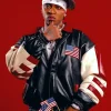 Txyy USA Flag Unisex Leather Jacket