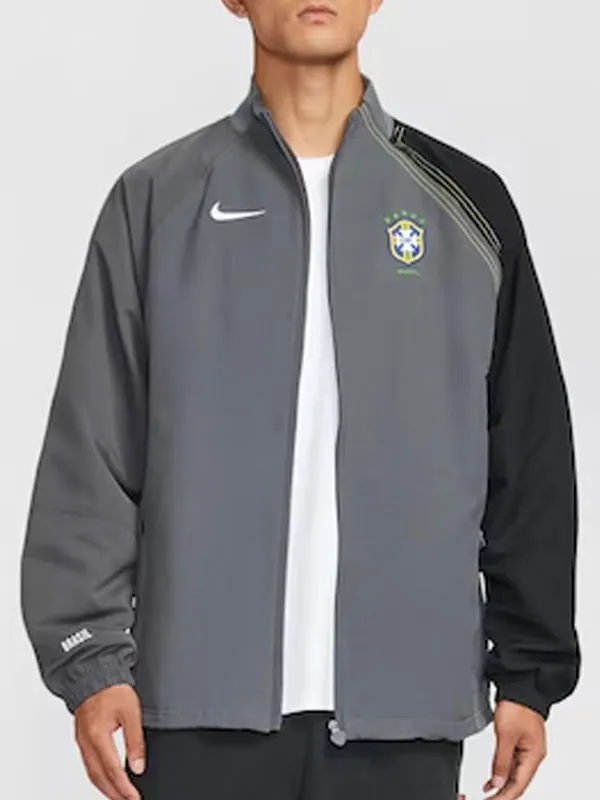Brazil Total 90 Reissue Grey Track Jacket