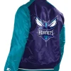 Charlotte Hornets 2026 Renegade Satin Varsity Jacket