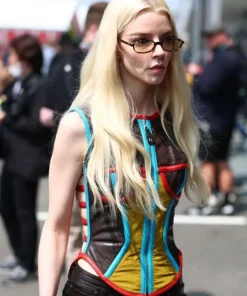 Formula 1 Japanese Grand Prix Suzuka Circuit 2026 Anya Taylor-Joy Multicolor Vest