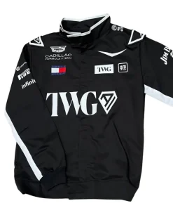 Formula 1 Team Cadillac Sergio Pérez 2026 World Championship Unisex Black Racing Suit Jacket