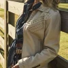 Rodeo Vegas Gold Standard Leather Studded Jacket