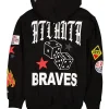 Atlanta Braves Uptown Threads Pullover Hoodie