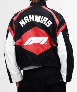 Formula 1 Miami Grand Prix Unisex Black Moto Bomber Racing Jacket