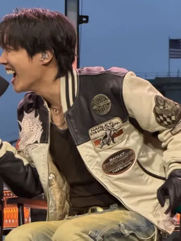 BTS Swimside Event J Hope Varsity Jacket