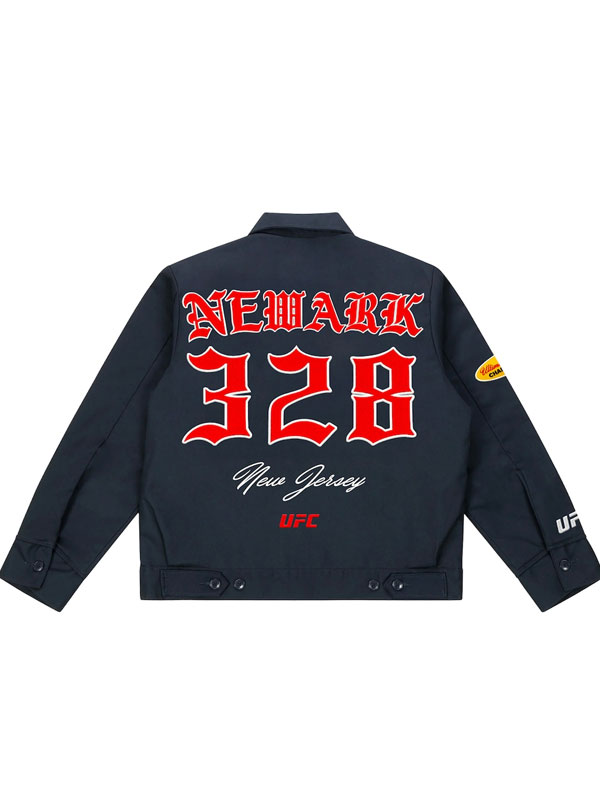 UFC 328 New Jersey Blue Workwear Jacket