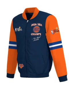 2026 NBA Finals New York Knicks Champions Nylon Jacket