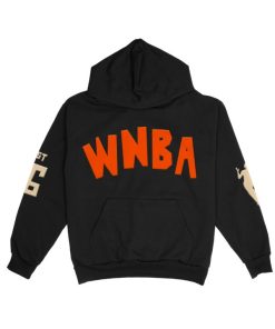 2026 WNBA '96 Black Pullover Hoodie