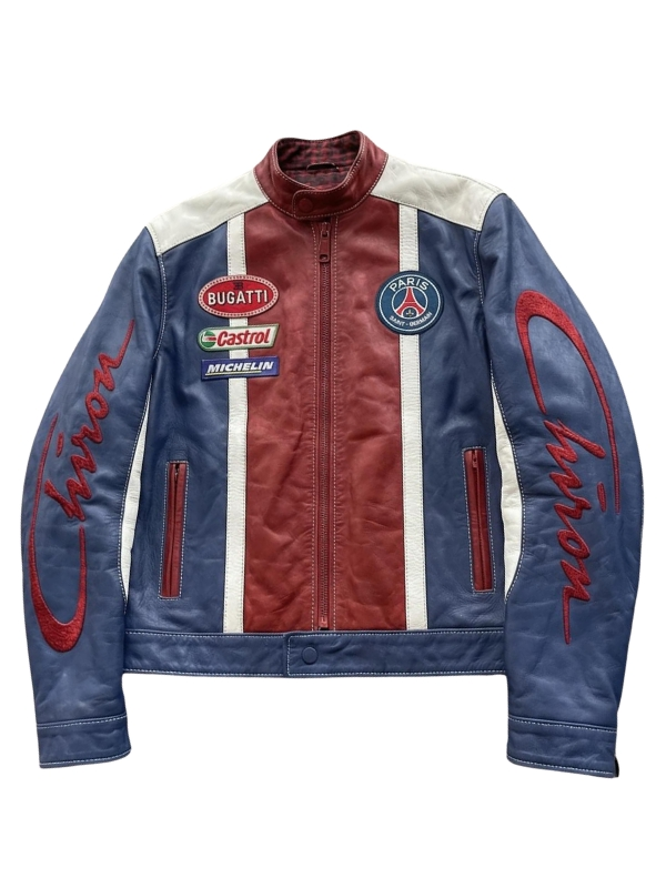 Bugatti x Paris Saint-Germain FC Racing Leather Jacket