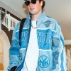 Cam Schlittler New York Knicks Champions Denim Jacket