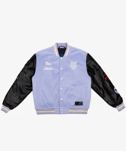 FIFA World Cup 2026 USMNT x DC Comics Iconic Character The Joker Unisex Purple Letterman Varsity Jacket