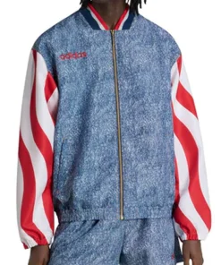 FIFA World Cup 2026 United States National Soccer Team Unisex Denim Bomber Track Jacket