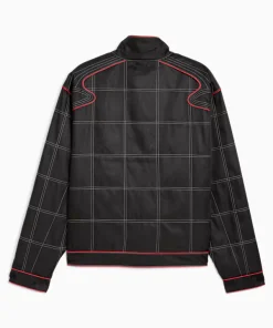2026 Formula One F175 Lifestyle Trimmed Grid Pattern Motorsport Racing Jacket