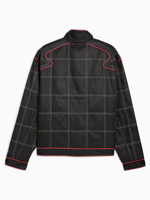 2026 Formula One F175 Lifestyle Trimmed Grid Pattern Motorsport Racing Jacket
