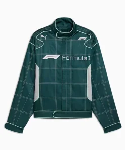 2026 Formula One F175 Lifestyle Trimmed Grid Pattern Racing Jacket