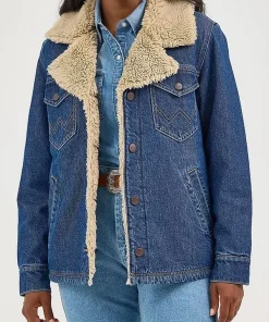 Dutton Ranch S01 Natalie Alyn Lind Blue Denim Jacket