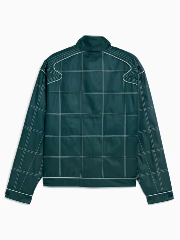 Formula 1 Lifestyle Trimmed Grid Cotton Racing Jacket