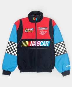 NASCAR Racing Since 1948 Pit Stop Unisex Color Block Racing Jacket