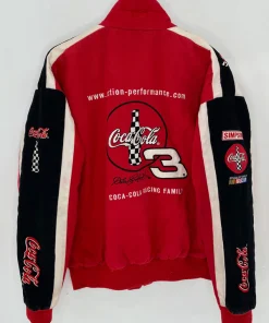 Nascar Coca Cola Vintage Red Racing Jacket