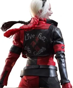 Suicide Squad Movie Harley Quinn Leather Jacket