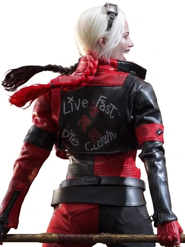 Suicide Squad Movie Harley Quinn Leather Jacket