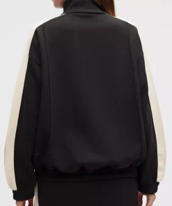 Teagan Tao 2026 TV Series Crew Girl S01 Miku Martineau Black Track Jacket