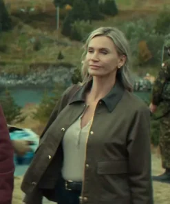 Below S01 Jan Hicks Green Jacket